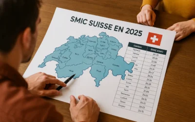 Le SMIC suisse en 2025 : montant cantonal et débats