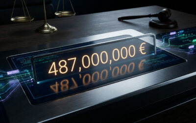 Amendes CNIL 2025 : analyse du record de 487 millions