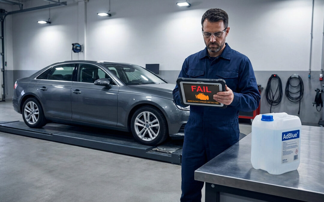 AdBlue contrôle technique : risques de la suppression