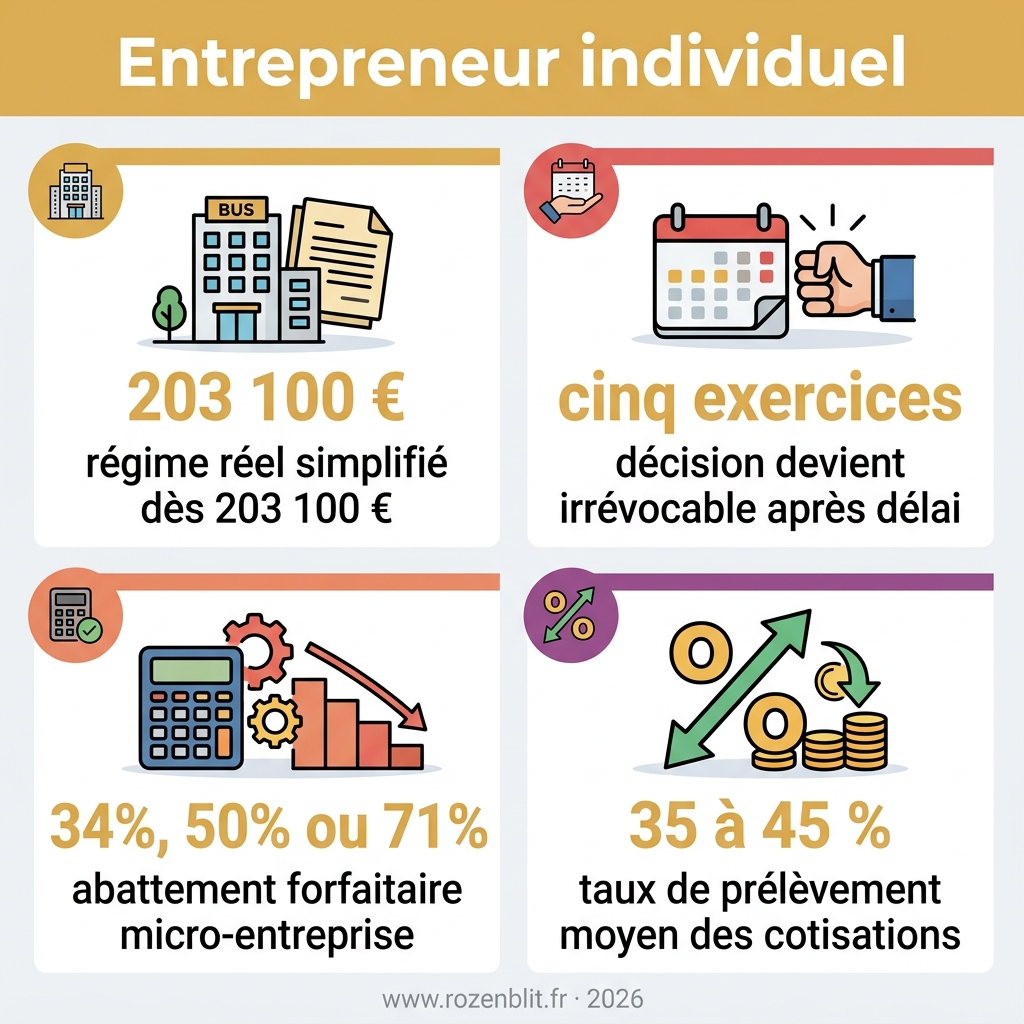Infographie — entrepreneur individuel