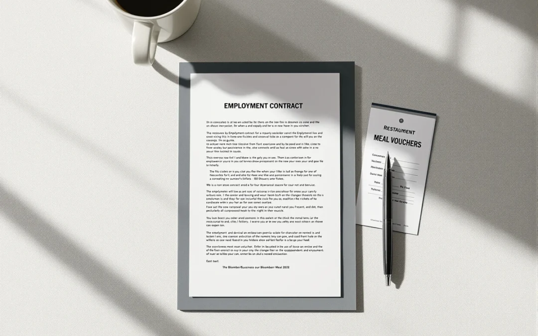 Modèle de clause ticket restaurant pour vos contrats