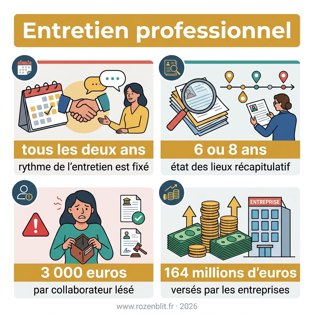 Infographie — entretien professionnel
