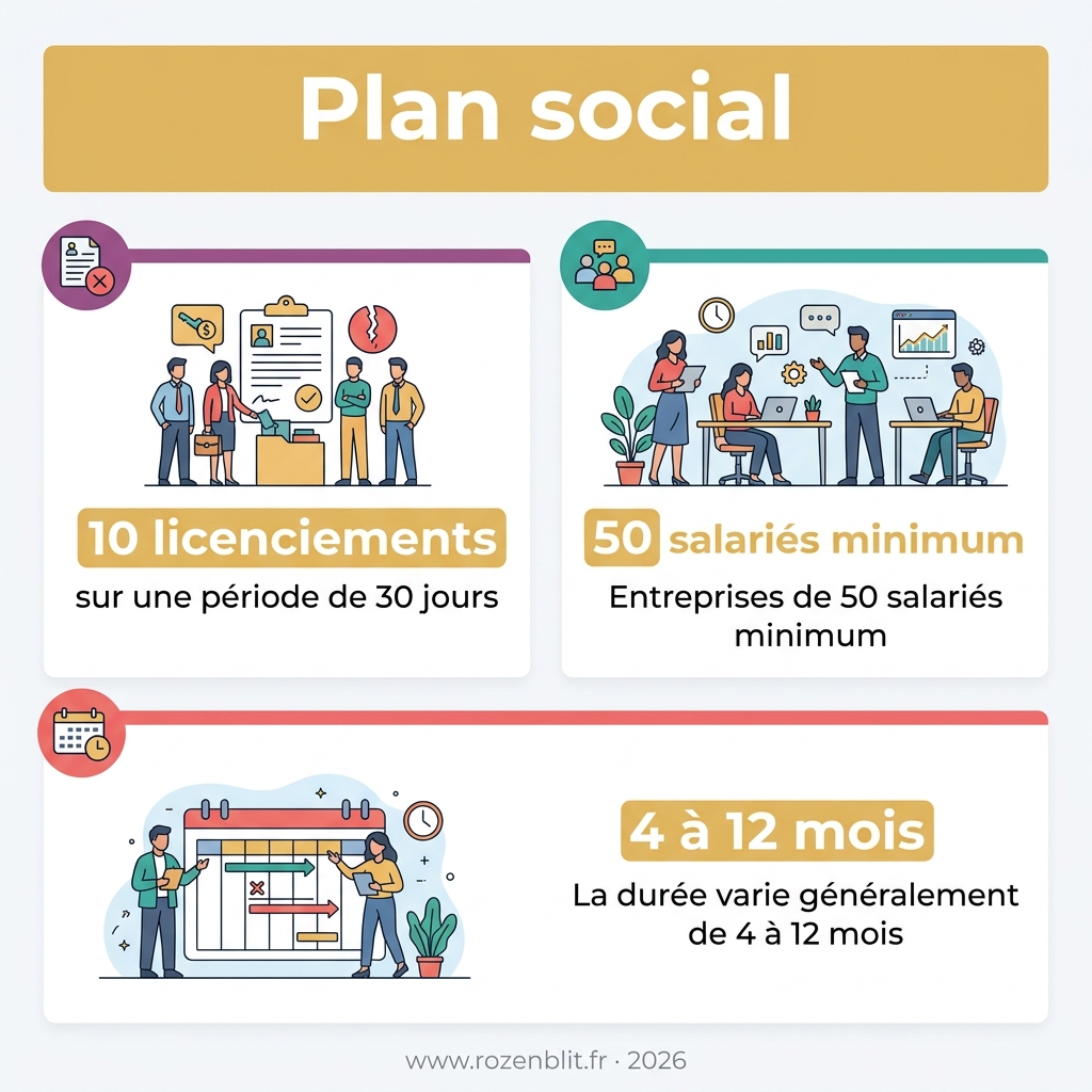 Infographie — plan social